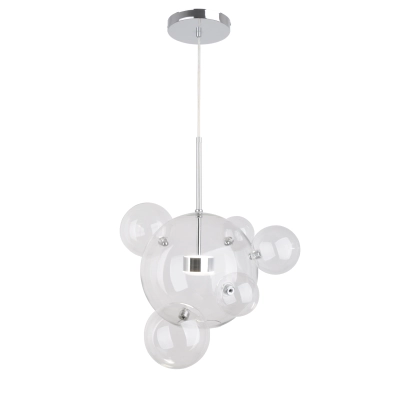 Multiverse - lampa wisząca LED chrom 1+5, 338121-06 REALITY